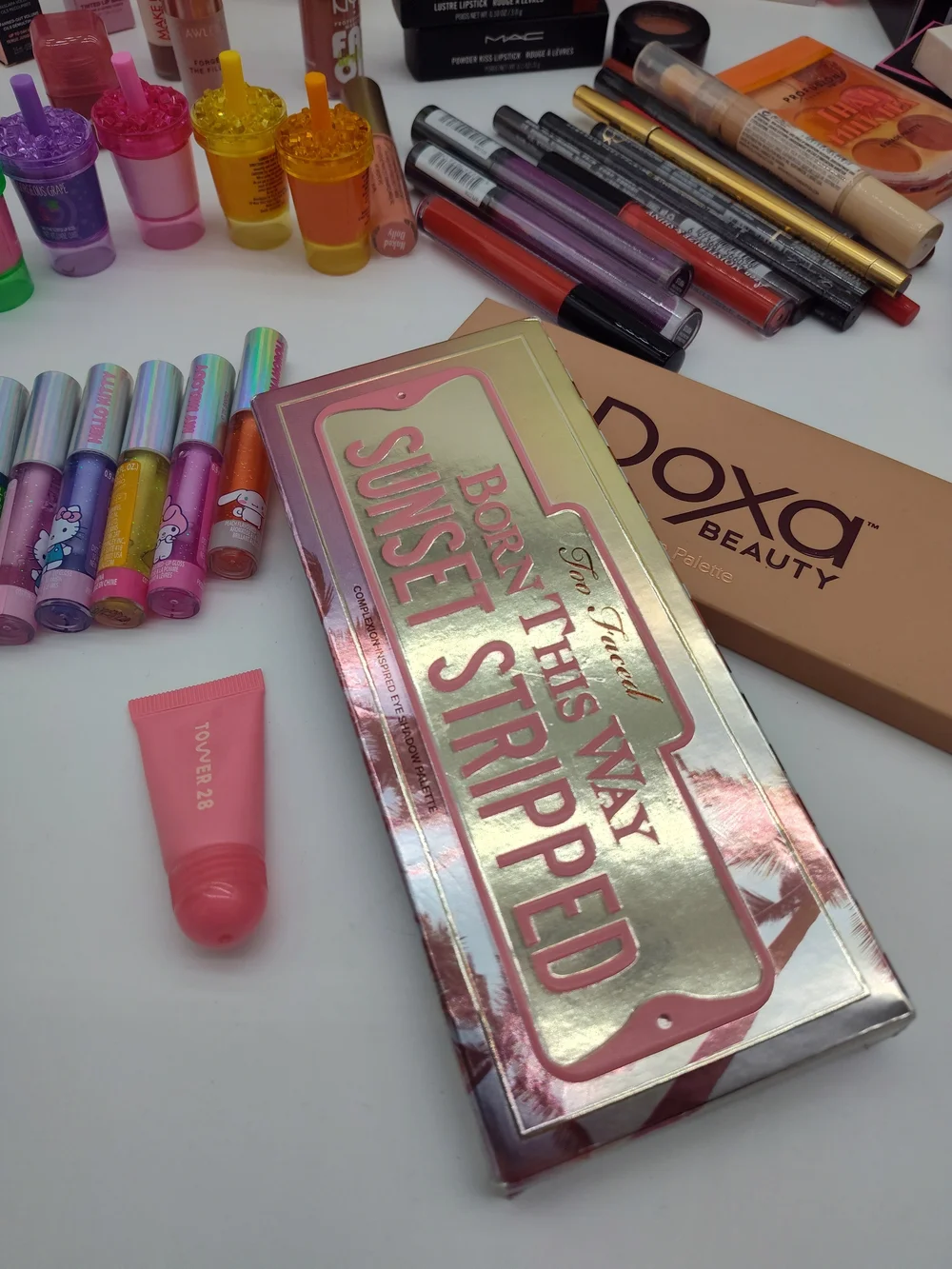 Huge Beauty Makeup Lot MAC NARS Fenty Too Faced Tarte Haus Labs + More